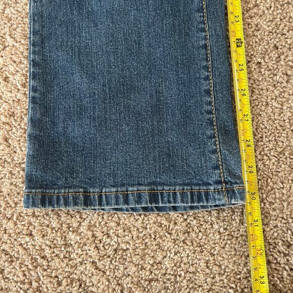 Levi’s 550 Relaxed Fit Bootcut Jeans Men’s 36x32 Dark Wash Denim Made in Egypt - Picture 4 of 8